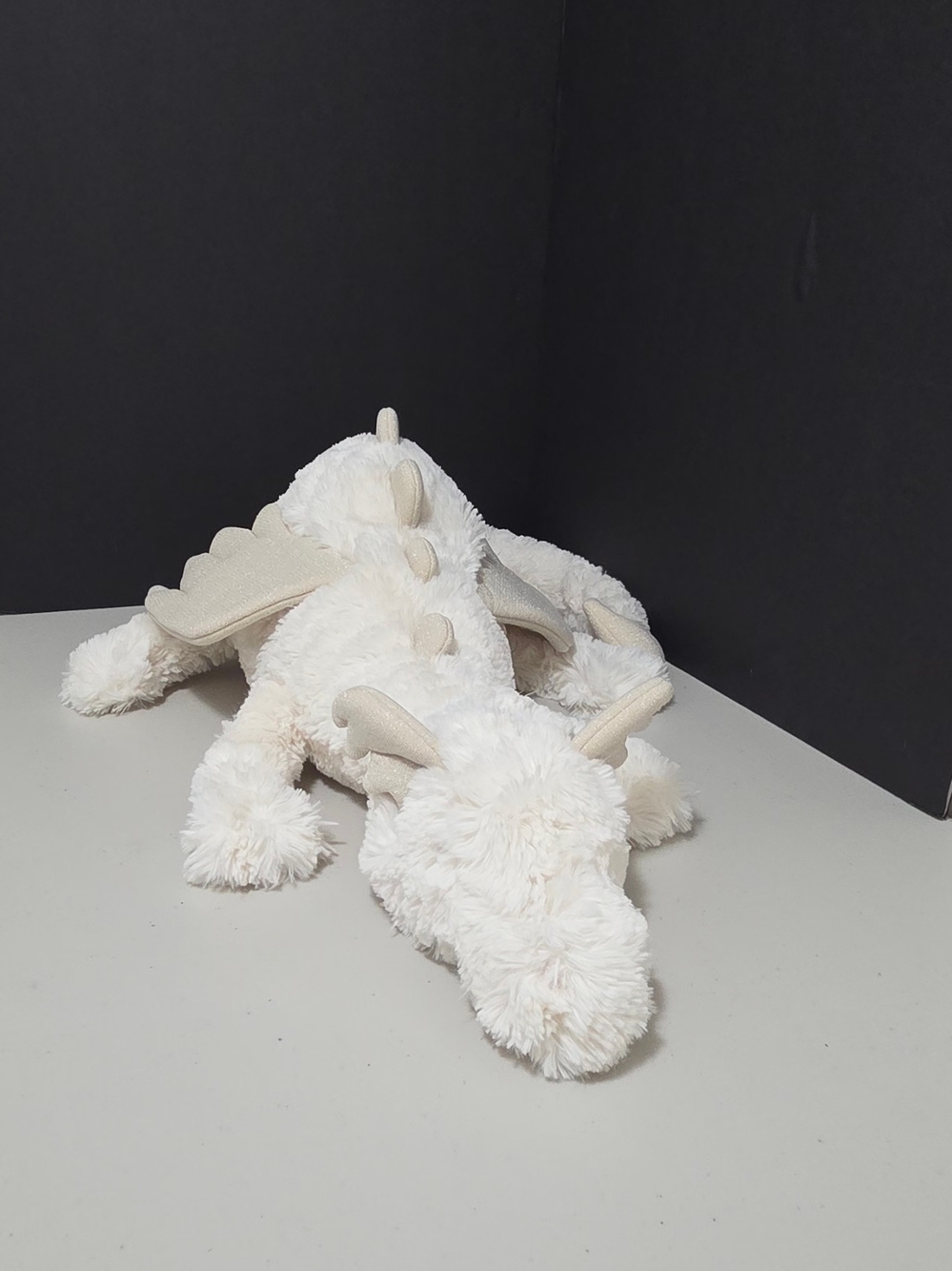 Huge Snow Jellycat Dragon
